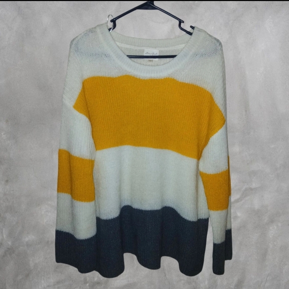 Striped Sweater, Size 2X - Picture 1 of 3